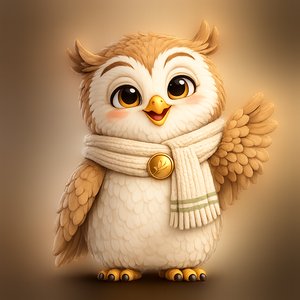 La mascotte BibleOwl